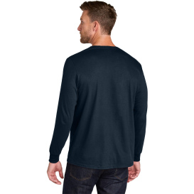 Jerzees IC46L Unisex Ring Spun Long Sleeve T-Shirt - J Navy