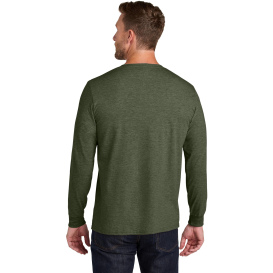 Jerzees IC46L Unisex Ring Spun Long Sleeve T-Shirt - Military Green Heather