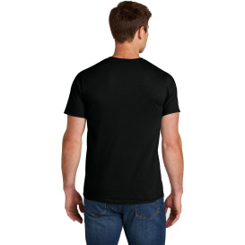 Jerzees IC46M Ultimate Unisex Ring Spun T-Shirt - Black Ink
