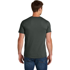 Jerzees IC46M Ultimate Unisex Ring Spun T-Shirt - Charcoal Gray