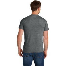 Jerzees IC46M Ultimate Unisex Ring Spun T-Shirt - Charcoal Heather
