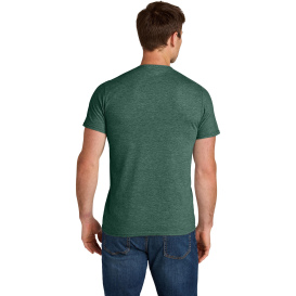 Jerzees IC46M Ultimate Unisex Ring Spun T-Shirt - Forest Green Heather