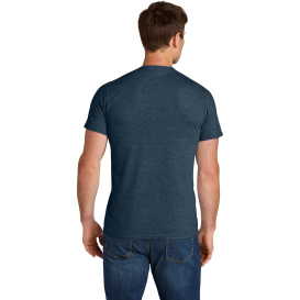 Jerzees IC46M Ultimate Unisex Ring Spun T-Shirt - Indigo Heather
