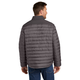 Port Authority J364 Horizon Puffy Jacket - Deep Smoke/Grey Smoke