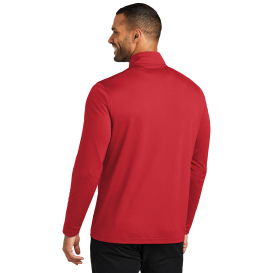 Port Authority K112 Dry Zone UV Micro-Mesh 1/4-Zip - Rich Red