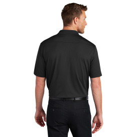 Port Authority K683 City Stretch Flat Knit Polo - Black