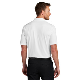 Port Authority K683 City Stretch Flat Knit Polo - White