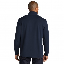 Port Authority K825 Microterry 1/4-Zip Pullover - River Blue Navy