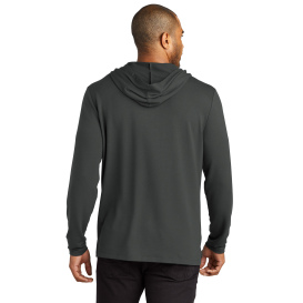 Port Authority K826 Microterry Pullover Hoodie - Charcoal