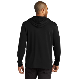 Port Authority K826 Microterry Pullover Hoodie - Deep Black