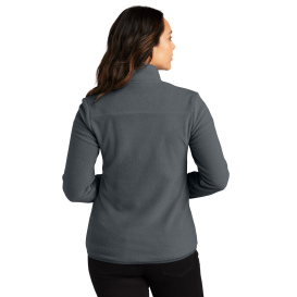Port Authority L110 Ladies Connection Fleece Jacket - Charcoal