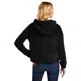 Port Authority L132 Ladies Cozy Fleece Hoodie - Black