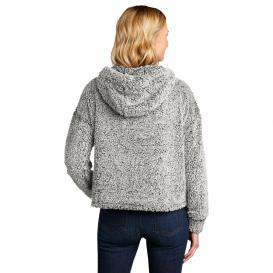 Port Authority L132 Ladies Cozy Fleece Hoodie - Grey Heather