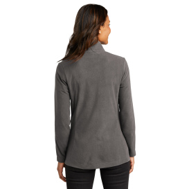 Port Authority L151 Ladies Accord Microfleece Jacket - Pewter