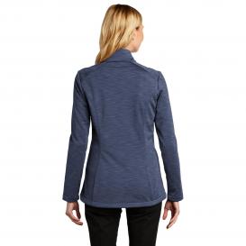 Port Authority L339 Ladies Stream Soft Shell Jacket - Dress Blue Navy Heather