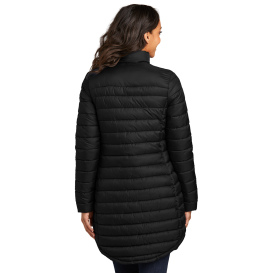 Port Authority L365 Ladies Horizon Puffy Jacket - Deep Black