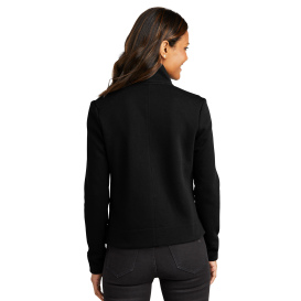 Port Authority L422 Ladies Network Fleece Jacket - Deep Black