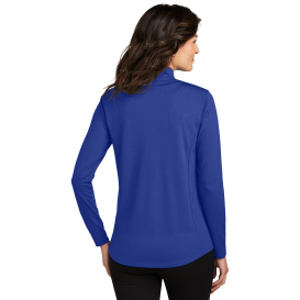Port Authority LK112 Ladies Dry Zone UV Micro-Mesh 1/4-Zip - True Royal