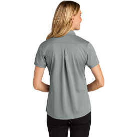 Port Authority LK240 Ladies Wearever Performance Pique Polo - Gusty Gray