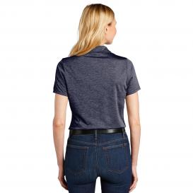Port Authority LK585 Ladies Shadow Stripe Polo - River Blue Navy