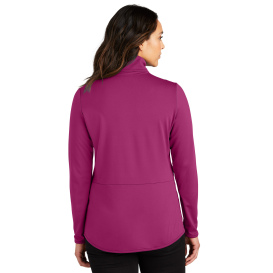Port Authority LK595 Ladies Accord Stretch Fleece Full-Zip - Wine