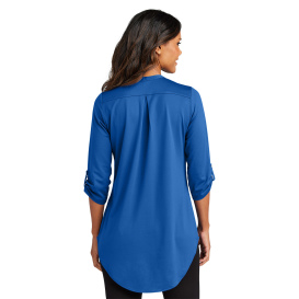 Port Authority LK6840 Ladies City Stretch 3/4-Sleeve Tunic - True Blue