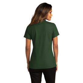 Port Authority LK810 Ladies SuperPro React Polo - Dark Green