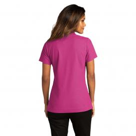 Port Authority LK810 Ladies SuperPro React Polo - Wild Berry