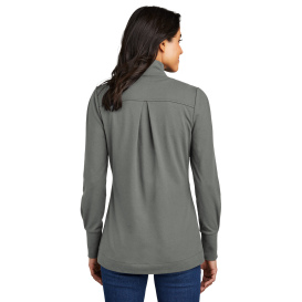Port Authority LK829 Ladies Fairway Stretch 1/4-Zip - Shadow Grey