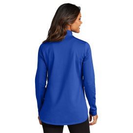 Port Authority LK880 Ladies C-FREE Double Knit 1/4-Zip - True Royal