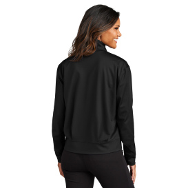 Port Authority LK881 Ladies C-FREE Double Knit Full-Zip - Deep Black