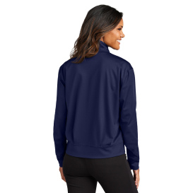 Port Authority LK881 Ladies C-FREE Double Knit Full-Zip - True Navy