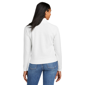 New Era LNEA541 Ladies STS 1/2-Zip - Fan White