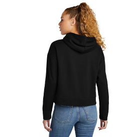 New Era LNEA550 Ladies Comeback Fleece Pullover Hoodie - Black