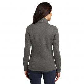 OGIO LOG727 Ladies Grit Fleece Jacket - Diesel Grey Heather