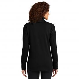 OGIO LOG812 Ladies Luuma Full-Zip Fleece - Blacktop