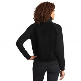 OGIO LOG815 Ladies Luuma Sherpa Full-Zip - Blacktop