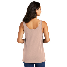 Port & Company LPC099TT Ladies Beach Wash Garment-Dyed Tank - Peach