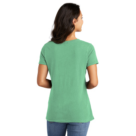 Port & Company LPC099V Ladies Beach Wash Garment-Dyed V-Neck Tee - Jadeite