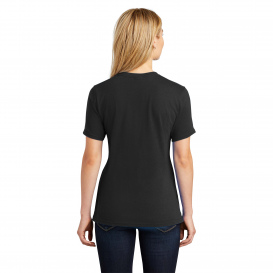 Port & Company LPC54 Ladies Core Cotton Tee - Jet Black | Full Source