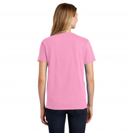 Port & Company LPC61 Ladies Essential T-Shirt - Candy Pink | Full Source