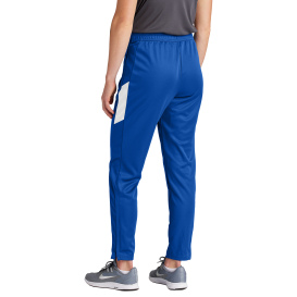 Sport-Tek LPST800 Ladies Travel Pants - True Royal/White