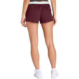 Sport-Tek LST311 Ladies Jersey Knit Squad Shorts - Maroon