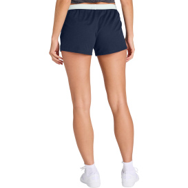 Sport-Tek LST311 Ladies Jersey Knit Squad Shorts - True Navy