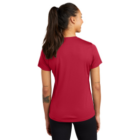 Sport-Tek LST350 Ladies Competitor Tee - Deep Red