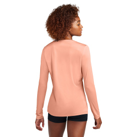 Sport-Tek LST420LS Ladies Posi-UV Pro Long Sleeve - Soft Coral