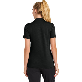 Sport-Tek LST490 Ladies Versa Polo - Black