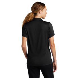 Sport-Tek LST535 Ladies Sideline Polo - Black