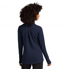 Sport-Tek LST560 Ladies Sport-Wick Flex Fleece Full-Zip - True Navy