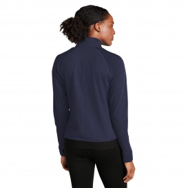 Sport-Tek LST570 Ladies Strive PosiCharge Full-Zip - True Navy